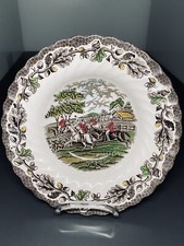 Myotts "Country Life" Suppenteller Staffordshire Ware Made in England | #329