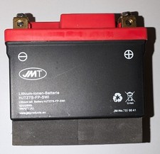 JMT HJT12B-FP-SWI  12V Lithium Ionen Motorrad Batterie ersetzt YTZ7S / YTX7L-BS