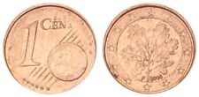 BRD Fehlprägung 1 Cent 2005 F auf zu kleinem und zu dünnem Rohling   97548