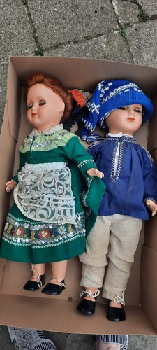 Vintage antike puppen - vintage,