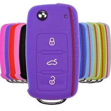 SCHLÜSSEL HÜLLE LILA für VW