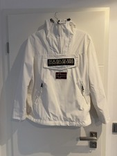 windbreaker Regenjacke Jacke Napapijri weiß weiss M 38 neu