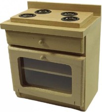 Puppenhaus blanker Holzherd