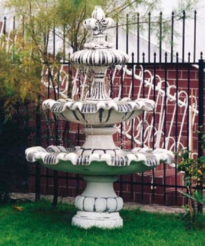 Fontäne springbrunnen - fontäne, (s784)