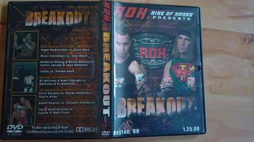 Wrestling dvd roh - roh, breakout