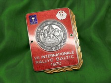 Old German badge Plakette ADAC