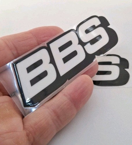 Bbs logo aufkleber - 2x,
