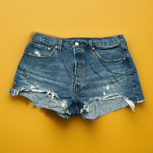 Levi 501 hotpant - hotpant, destroyed