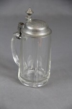 Bierkrug Glaskrug Jugendstil