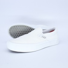 VANS SHOES SKATE SLIP-ON US 7 EUR 39 TRUE WHITE
