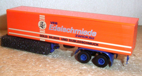 Brekina kofferauflieger veb - brekina, /