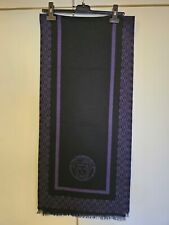 Versace Schal aus Wolle mit Vesace-Muster ca. 180x40 cm neu