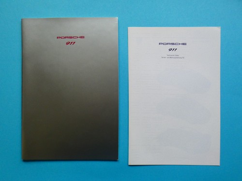 Prospekt katalog porsche - prospekt,