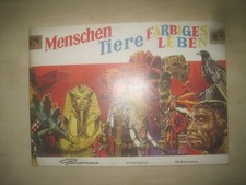 HEINERLE/PANORAMA   MENSCHEN - TIERE - FARBIGES LEBEN, ZAHLKARTE, komplett, 1970
