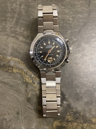 Ruhla chronograph vintage - ruhla,