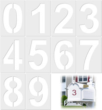 Zahlenschablonen Set 0-9 20 cm