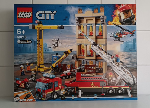 Lego city 60216 feuerwehr - lego®, in