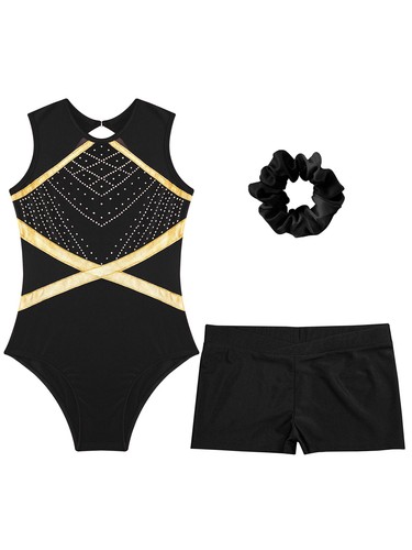 Mädchen turnanzug strass - mädchen,