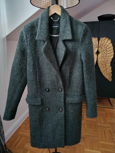 Damen blazer mantel mit - mit, wolle