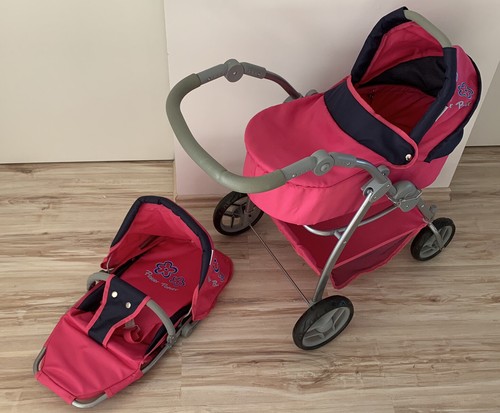 Puppenwagen puppenbuggy 2 in - &,