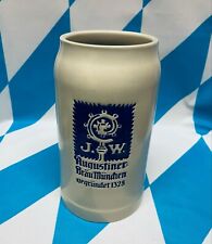 Steinkrug Masskrug Augustiner Bräu München Brauereikrug 1 L neu