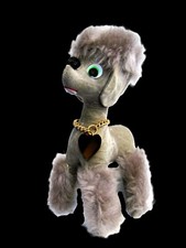 Stoff hund pudel dame mit - hund,