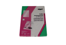 Sigel transparente Folie für S/W Kopierer 100 Stück KF540