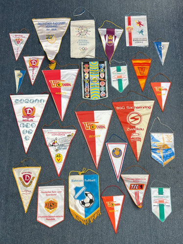 Ddr wimpel fussball union - ddr,