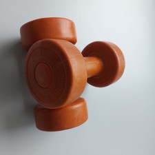 2 x Gymnastikhantel 1kg, Kurzhantel, Hantel | B-Ware siehe Beschreibung (366)