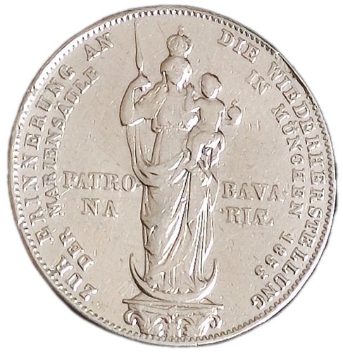 Bayern patrona 1855 silber - bayern,