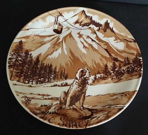 Vintage grès assiette - vintage,