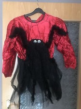 fasching kostüm mädchen Halloween Spinne