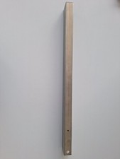 Edelstahl Vierkantrohr V2A 1.4301 Sägeabschnitte mit div. Verlochungen 50x30x2