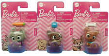 3er Set Barbie Play Set Bunny