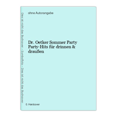 Oetker sommer party - dr.,