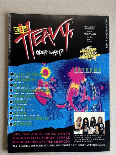 Heavy oder was 93 - oder, 1/93