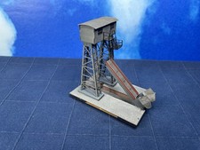 MU N 00078 Spur N Waggonkippanlage Güterbahnhof Gebäude Patiniert Gealtert