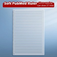 Transparente Schreib-Schablone Lineal Vorlage Kalligraphie Zubehör