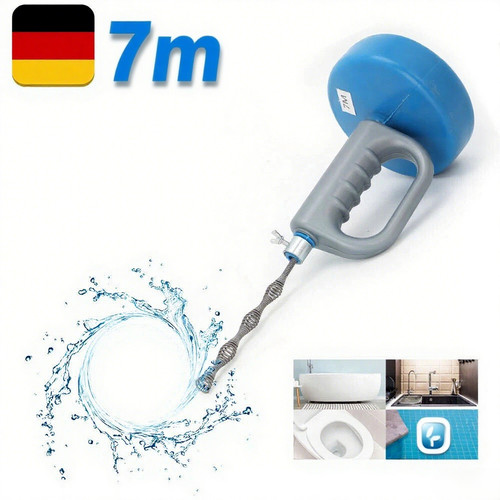 Rohrreinigungsspirale - 7m,
