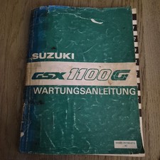 Suzuki GSX 1100 G Werkstatthandbuch 1991 + Ergänzende Wartungsanleitung 1991