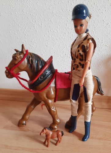 Barbie hengst braun mit - barbie,