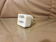 Stecker Mehrfachadapter Euro Adapter weiß   Verteiler 2 fach