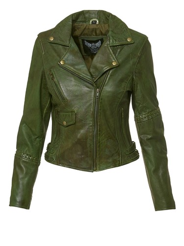 Damen lederjacke lamm nappa - damen,