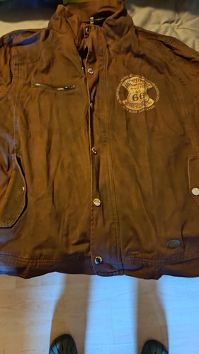 Unisex collegejacke braun - unisex,