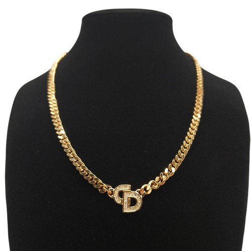 Christian dior halskette - halskette, gold