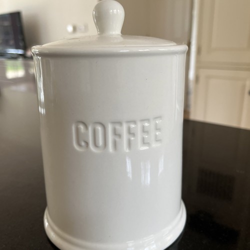Steingut kaffeedose mit deckel - mit,