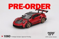 (Pre-order) Mini GT #1060 Porsche 911(992)GT3 RS Weissach Package Guards Red LHD