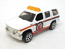 Matchbox Superfast 1997 Chevy Tahoe Chevrolet weiß China Grundplatte MBX 1/67