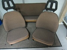 Maß- Schonbezüge Trabant 601 Limousine Originalstoff Trabantstoff braun