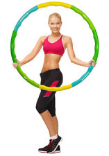 T-PRO Hula Hoop Fitnessreifen 8-teilig Bauchtrainer Gymnastik 1,8 kg 